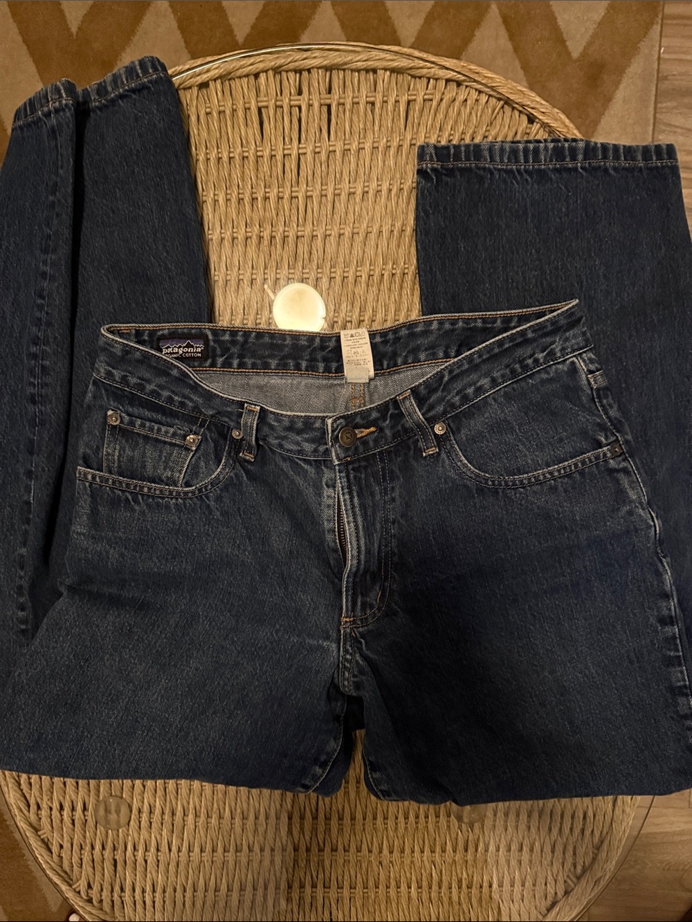 Patagonia Dark Blue Relaxed Men's Jeans
